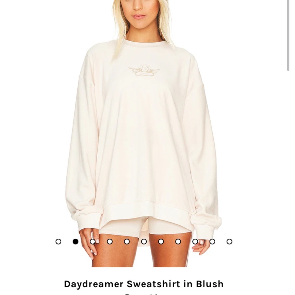 boys lie blush day dreamer crewneck